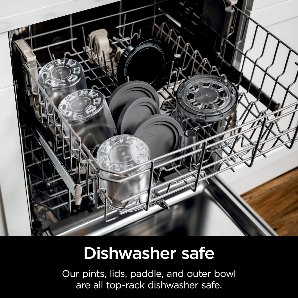 Ninja CREAMi Ice Cream Maker for Gelato, Mix-ins, Milkshakes, Sorbet, Smoothie Bowls & More with 7 One-Touch Programs, Creamerizer Paddle, 2 Pint Containers & Lids